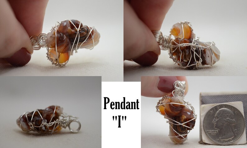 Fire Agate Pendant image 9