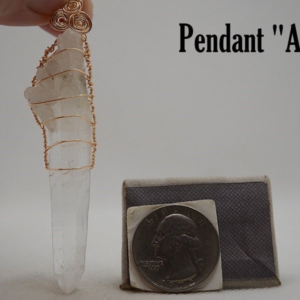 Lemurian Seed Crystal Pendant