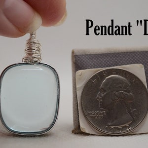 Blue Obsidian Pendant Pendant D