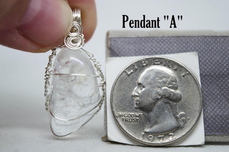 Angel Aura Quartz Pendant Pendant A