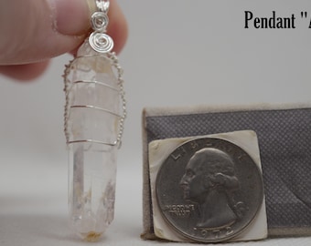 Lemurian Seed Crystal Pendant