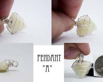 Amblygonite Pendant