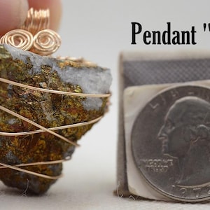 Chalcopyrite Pendant