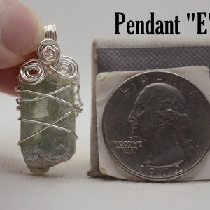 Green Kyanite Pendant Pendant E