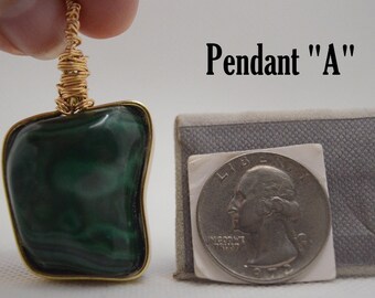 Malachite Pendant