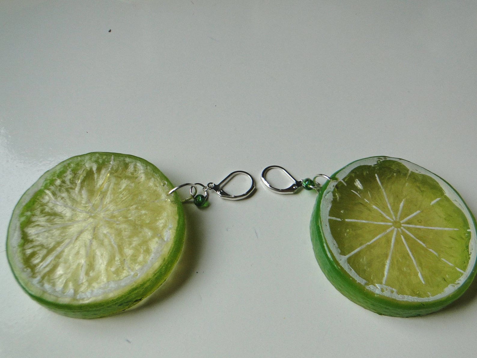Citrus Slice Earrings Orange Lemon & Lime Pierced or Etsy