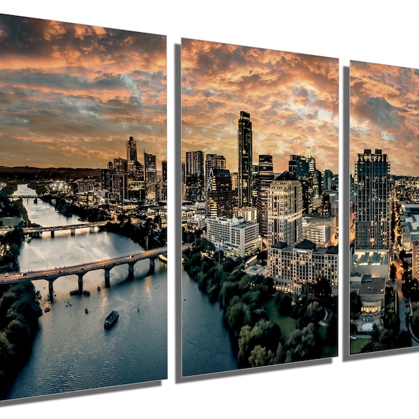 Austin Texas Metal Art Etsy