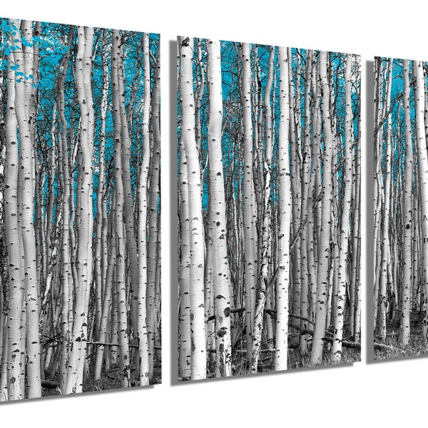 Birch Trees Wall Art Etsy