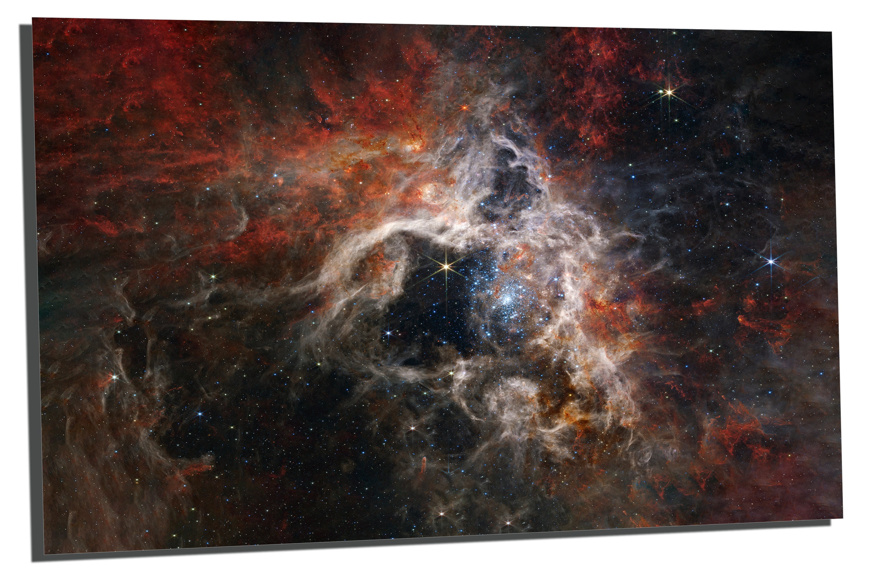 Metal Print - Tarantula Nebula Wall Art NASA James Webb Space Telescope ...