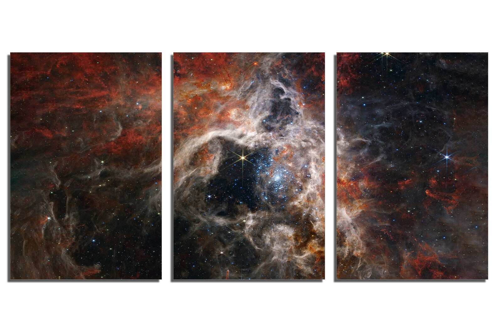 Metal Print - Tarantula Nebula Wall Art NASA James Webb Space Telescope ...