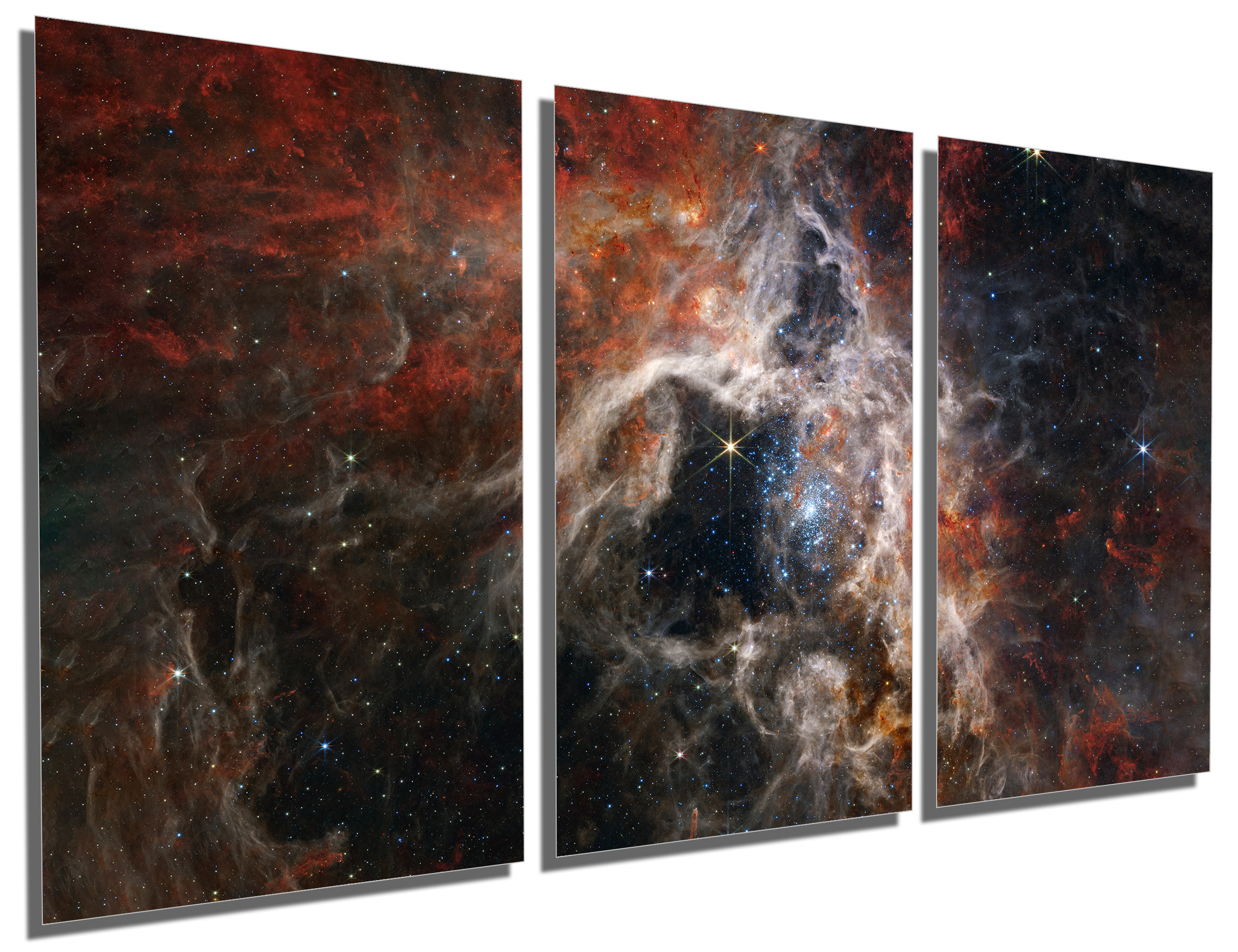 Metal Print - Tarantula Nebula Wall Art NASA James Webb Space Telescope ...
