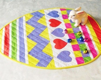 EASTER EGG Quilted Table Runner Pattern