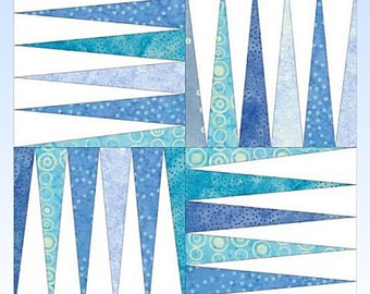 BLUE FROST Quilt Block Pattern