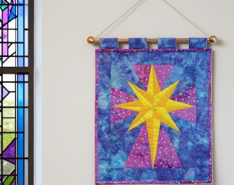 PDF Easter Blessings Wall Hanging Quilted Banner Pattern