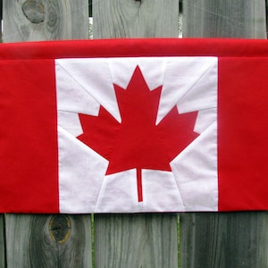 Padrão de banner da BANDEIRA CANADENSE