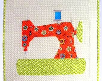 SEWING MACHINE Mini Quilt Pattern (FPP)