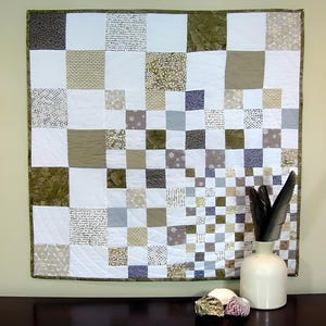 PIXEL BEACH Mini Quilt Pattern