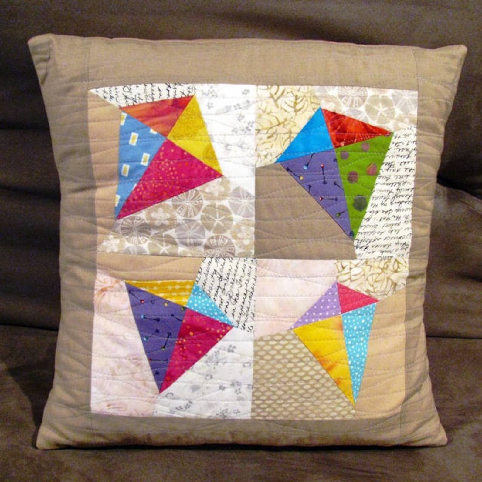 KRAZY KITES Quilt Block Pattern Etsy