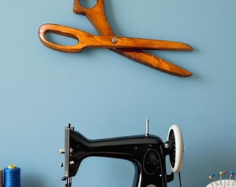 PDF Wooden Sewing Scissors Craft Pattern