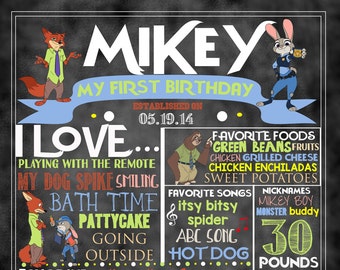 Zootopia Poster Etsy