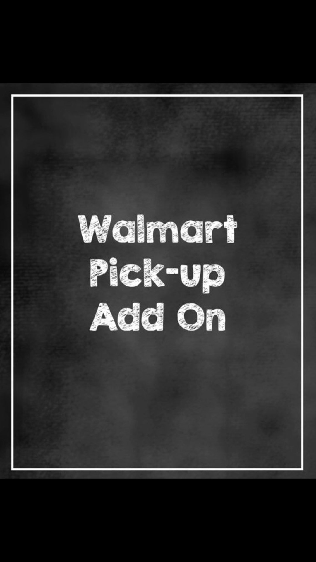 Walmart Pickup Add On Etsy