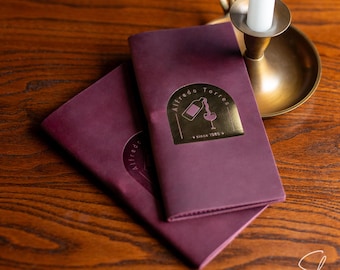 Leather Check Holder: Custom Bill Presenter for Restaurant, Cafe & Bar