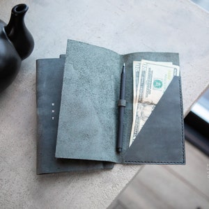 Suporte de recibo de couro personalizado, suporte de verificação de bar de café, apresentador de verificação de convidados, livro de verificação de convidados, suporte de cartão de livro de servidor de restaurante