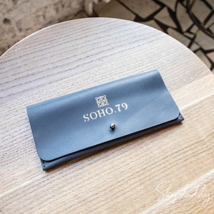 Leather Check Presenter For Restaurant Serving With Personalization Option, Bill Holder For Waiter, Custom Guest Check Book, Server Booklet