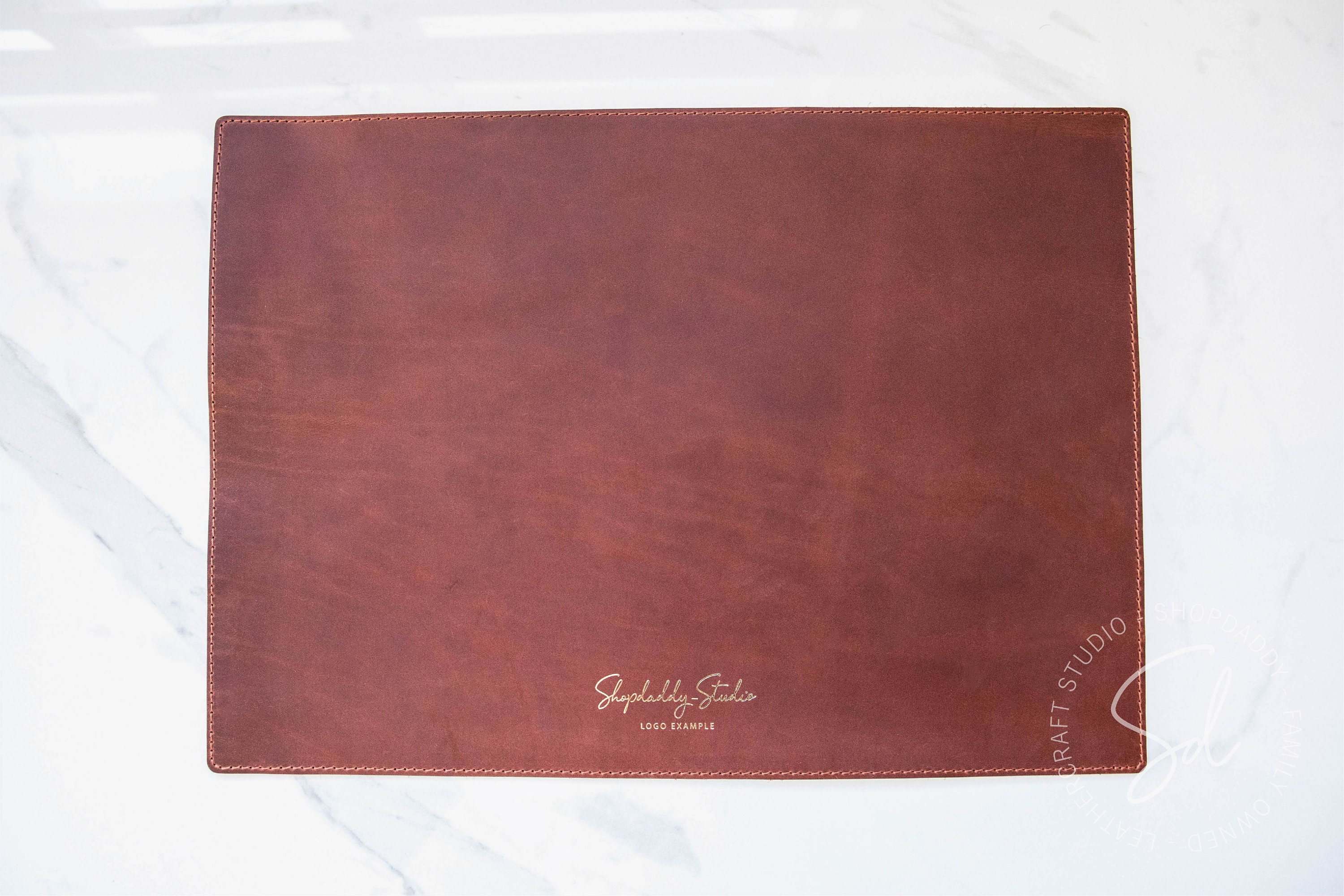 Custom Leather Placemat for Cafe Bar Restaurant Rectangular Etsy