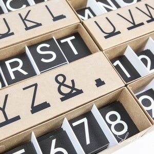 Juego Adicional de Letras para Tablero de Letras de PVC