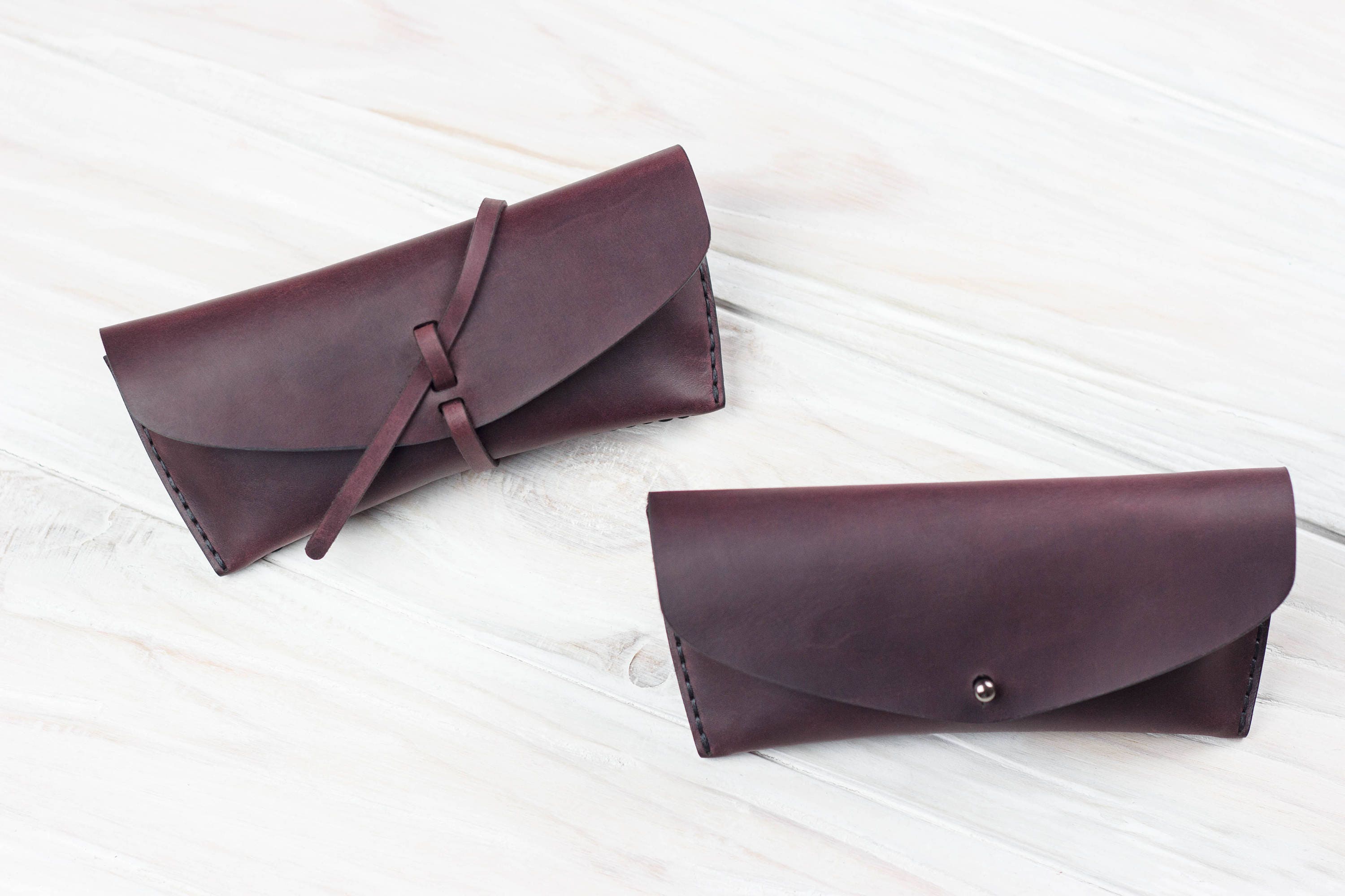 Glasses case Leather glasses case Sunglass case Eyewear Etsy