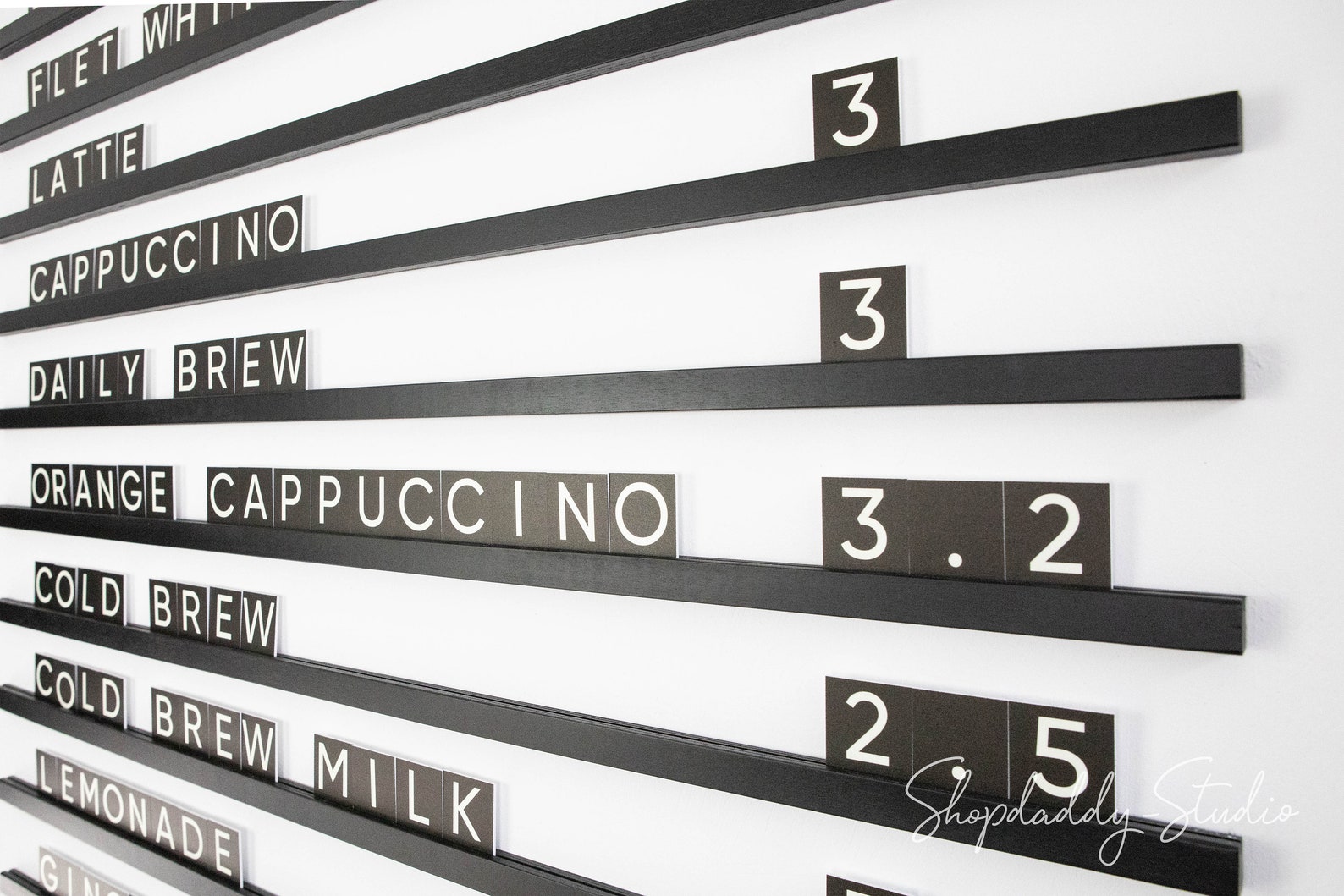 Pvc Letters Kit Additional Set of Letters for PVC Letter Board - Etsy