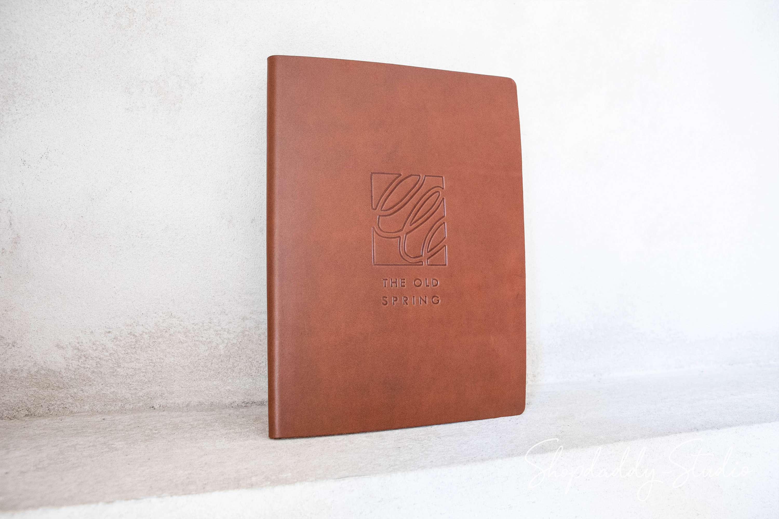 PU Leather Menus Resume Portfolio Contract Folder Pad A4/A6 Black 23x31cm 