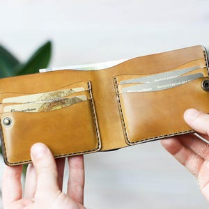 Mens Wallet, Leather Wallet, Bilfold, Man Wallet, Gift for him, Personalization Wallet, Groomsmen Gift, Personalized Men's Wallet, Wallet image 1