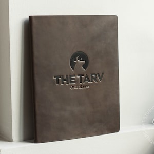 Leather Menu Covers With Cork, Menu Holders, Restaurant Menu Cover ...