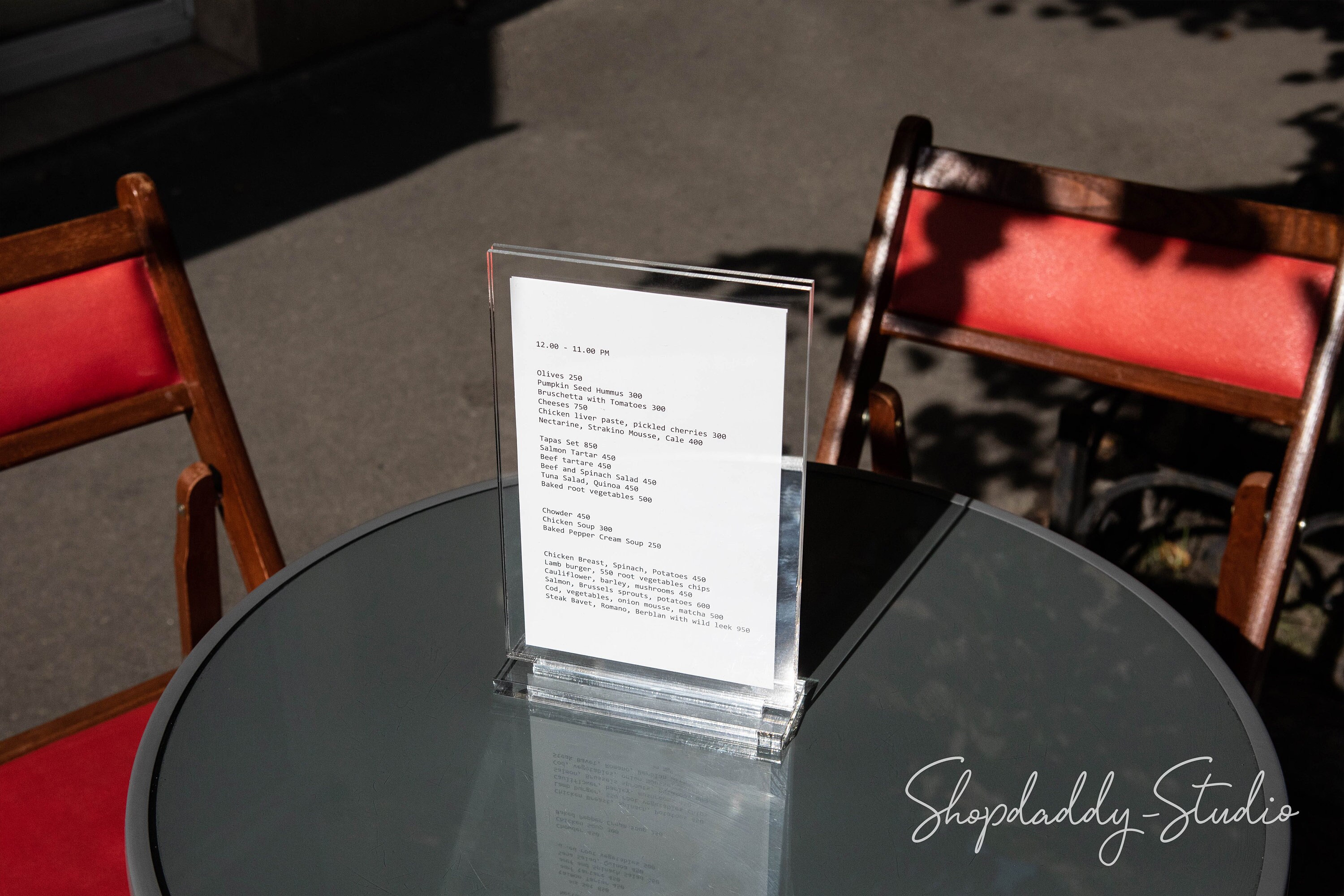 Acrylic Floating Frame Acrylic Sign Holder Transparent Table Etsy