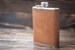 Personalized Flask, Engraved Flask, Leather Flask, Monogrammed Flask,Whiskey Flask,Groomsman Gift,Mens Flask,Steel Flask,Grooms Gift For Him