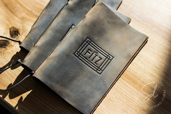 Download Restaurant Menu Cover Leather Menu Restaurant Cover Menu | Etsy