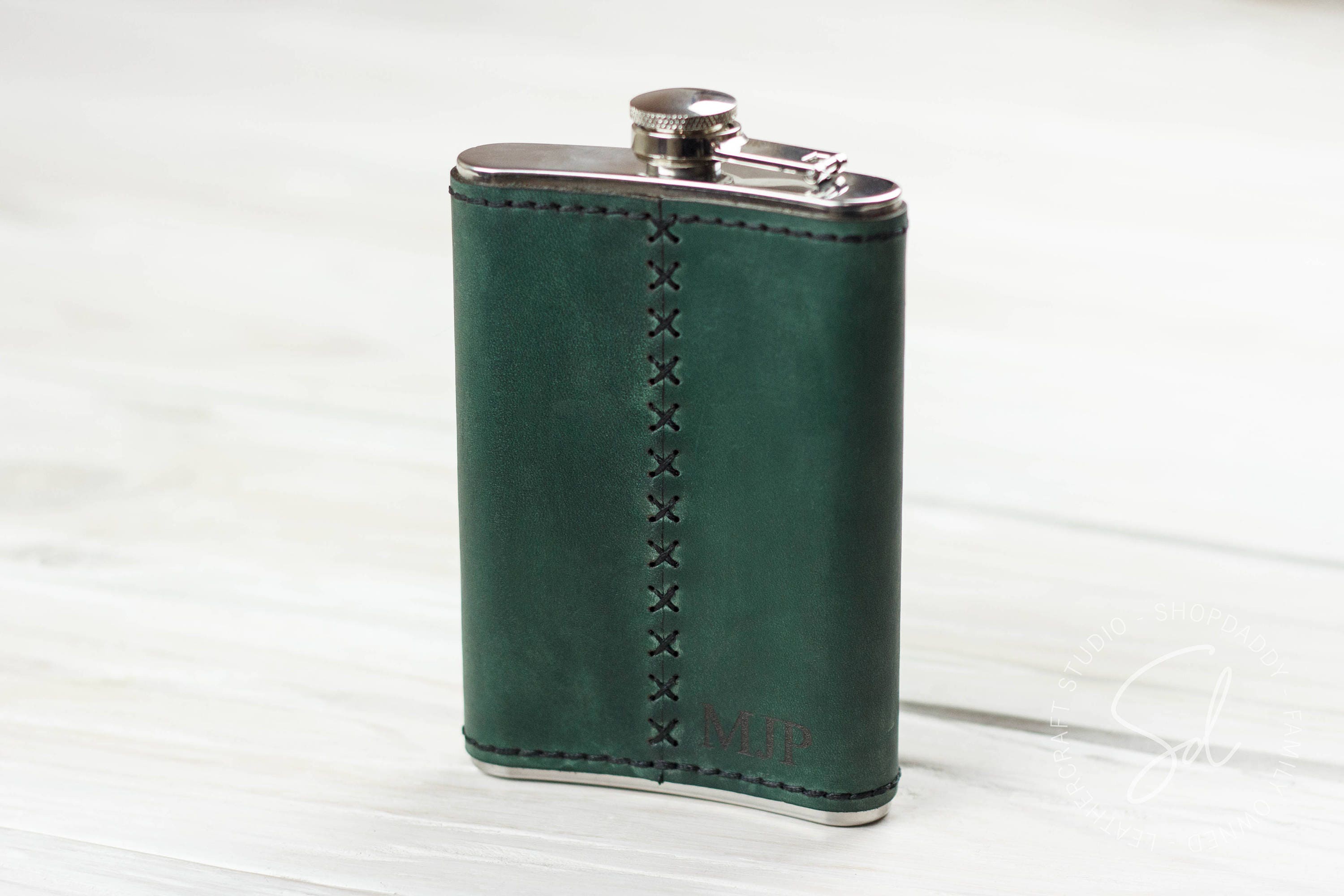 Hip Flask Flasks for Men Flask Leather Flask Personalized Etsy
