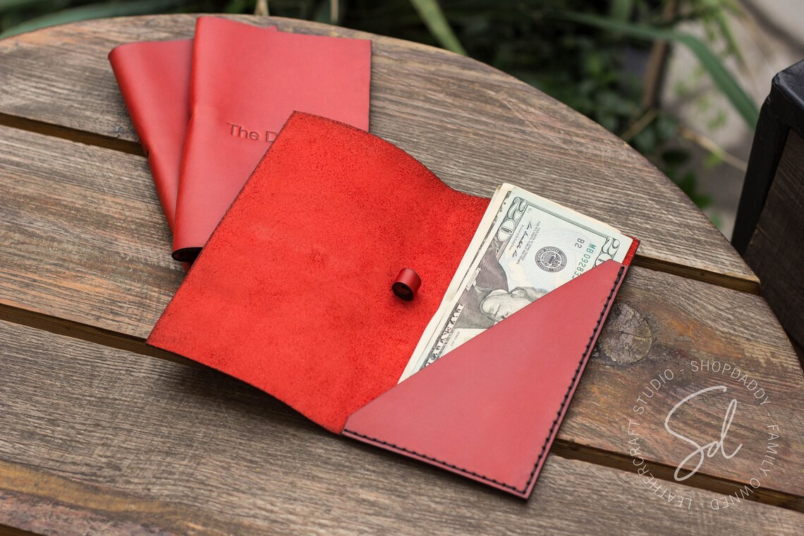 Leather Check Presenter Restaurant Check Presenter Check Etsy