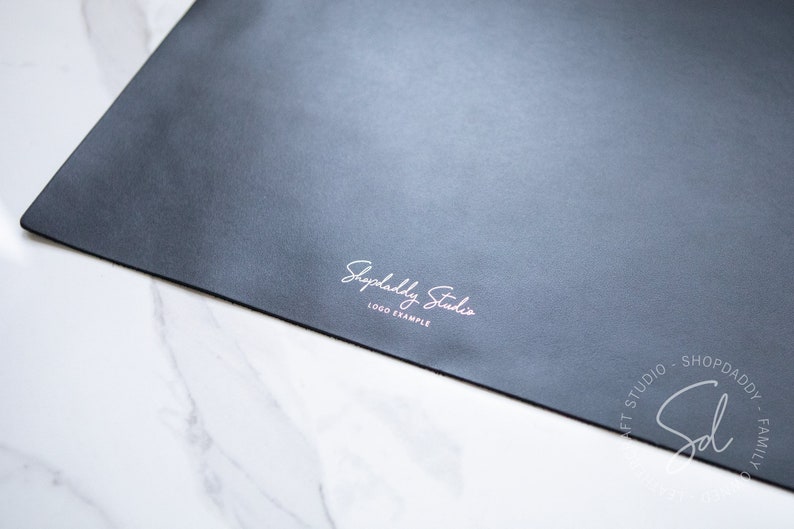 Custom Leather Placemat for Cafe Bar Restaurant Rectangular Etsy