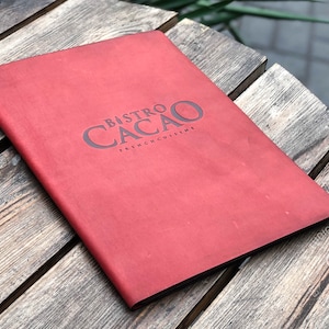 Leder Menü Cover, Menü Ordner, Menü Covers, Leder Menü Halter, Leder Menü Buch, Benutzerdefinierte Menü Cover, Restaurant Leder Menü, Cafe Menü
