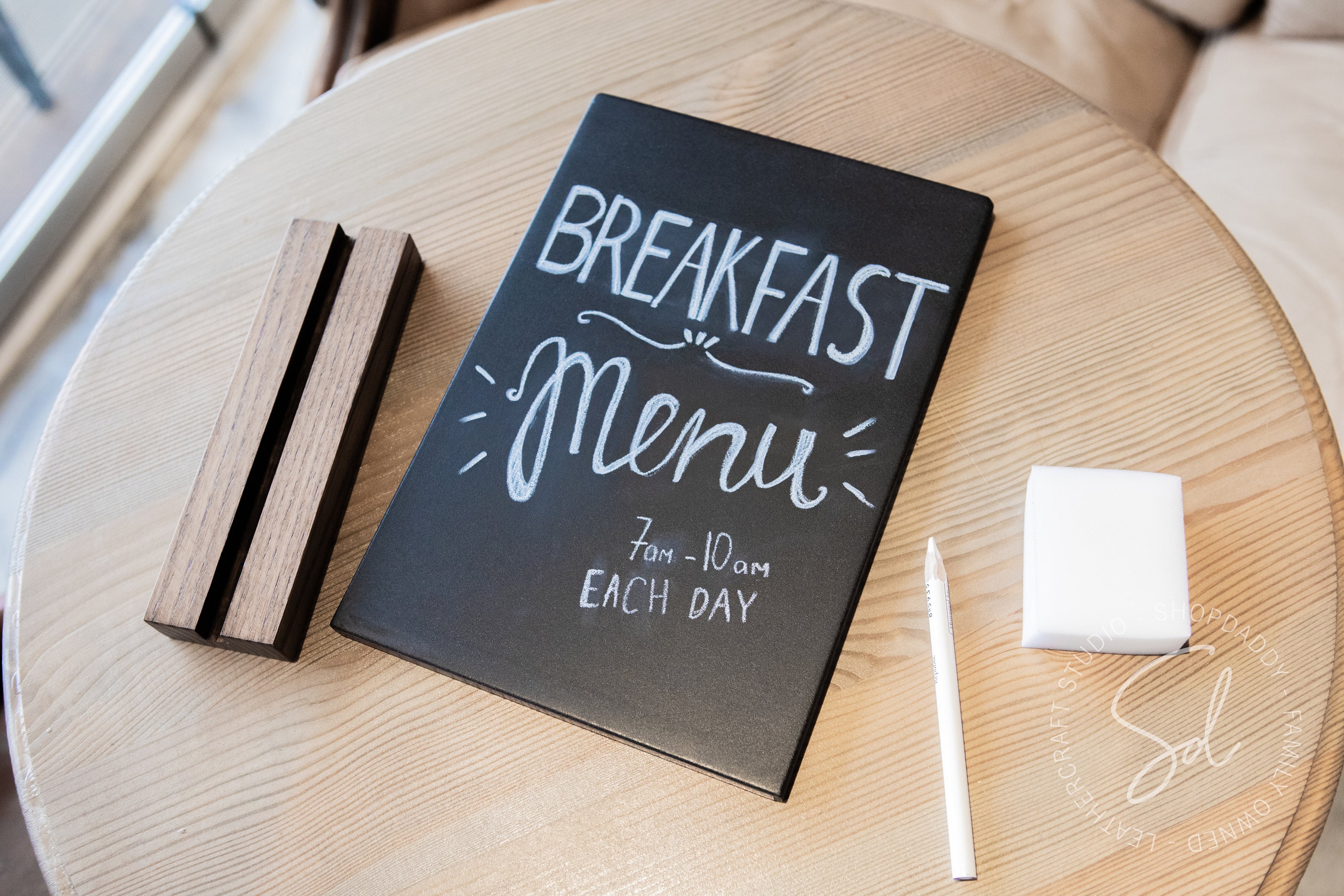 Chalk Board Menu Template Table Menu Chalk Stand Menu Bar Etsy