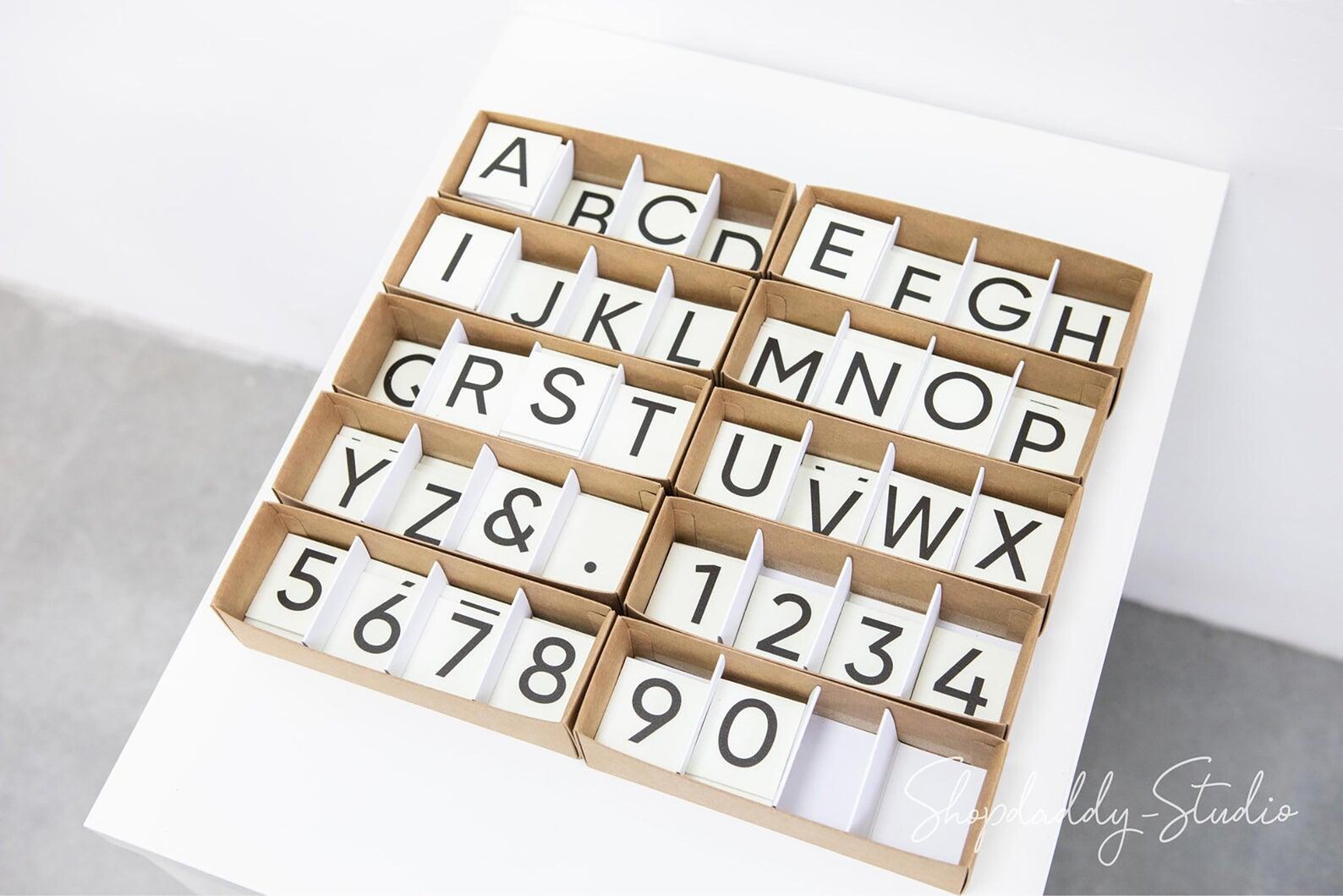 Pvc Letters Kit Additional Set of Letters for PVC Letter Board - Etsy