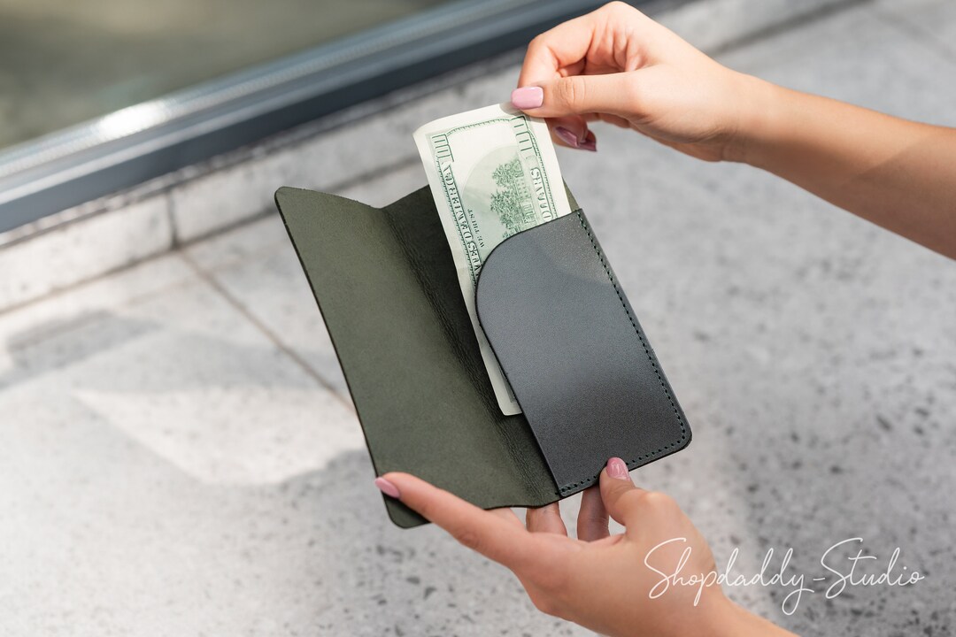 Personalized Server Book, Leather Check Presenter, Waitress Book, Cafe