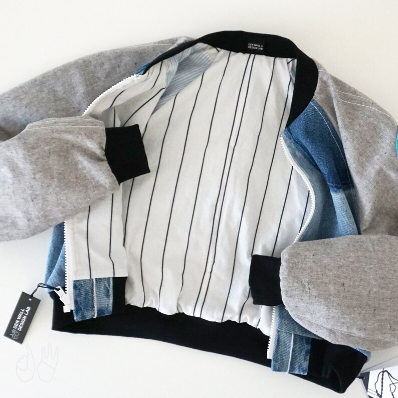Limited Edition XXS Bashful Bunny Recycled Crop Bomber