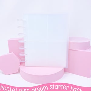 4-Pocket Sticker Storage Disc Album Starter Pack