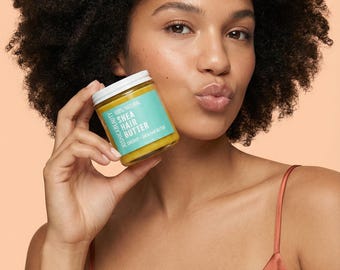 Coconut Mango Shea Hair Butter| Afro- textured Hair Care