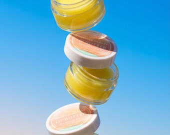 Bálsamo labial de mantequilla de labios de maracuyá