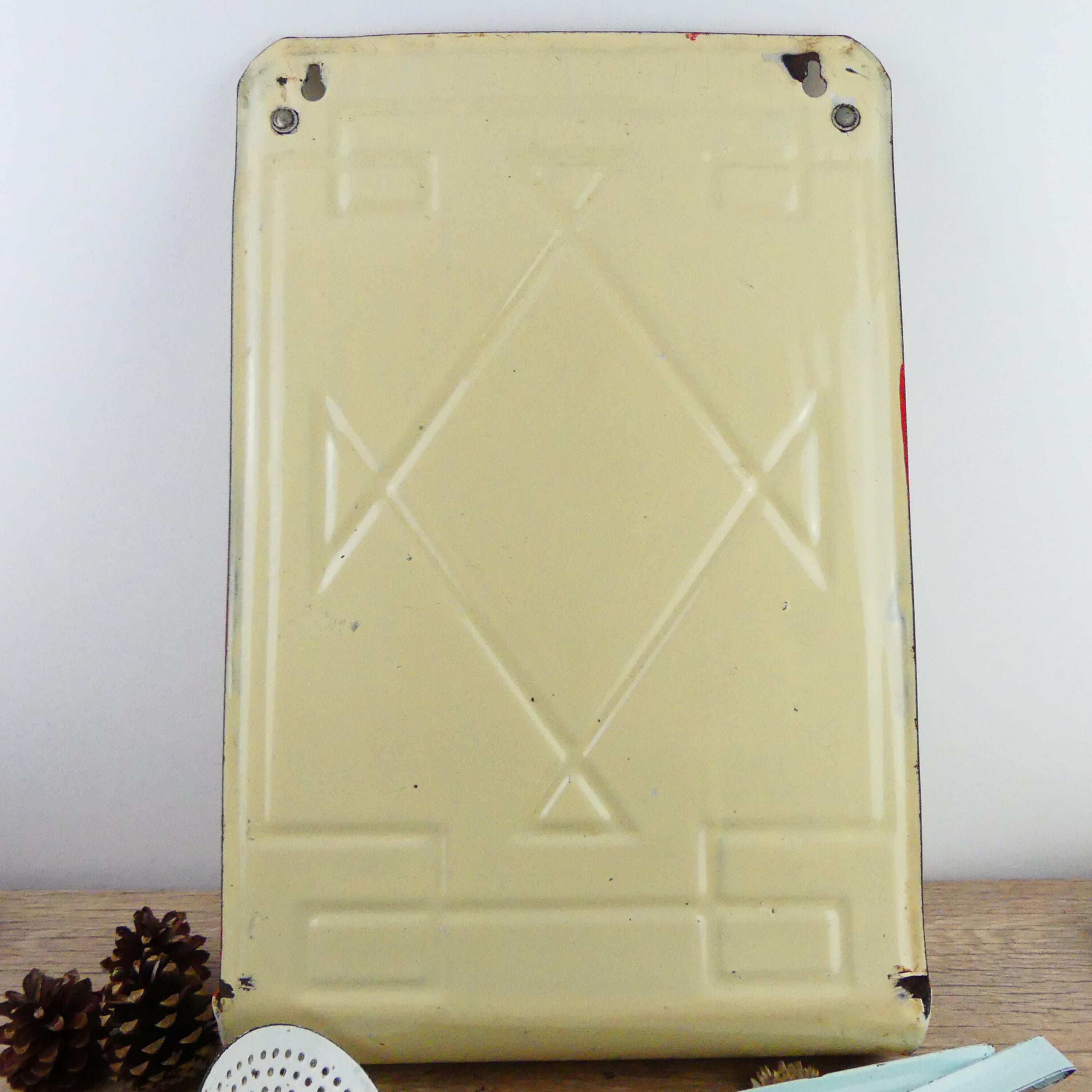Enamel Spoon Rack Enamel Utensil Rack - French Enamel Hanging Spoon Rack - Kitchen ...